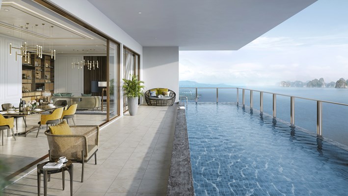 Sky Residences Intercontinental Halong Bay thể hiện sức hút trên thị trường BĐS nghỉ dưỡng Hạ Long