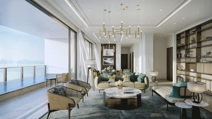 Cập nhật tiến độ dự án InterContinental Residences Halong Bay