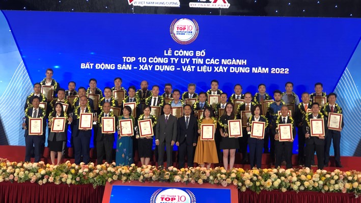 BIM LAND LẦN THỨ 4 LIÊN TIẾP ĐẠT TOP 10 CHỦ ĐẦU TƯ BẤT ĐỘNG SẢN VIỆT NAM UY TÍN
