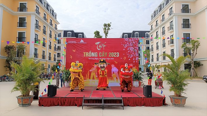 Khu đô thị Halong Marina trồng 500 cây xanh hưởng ứng Tết trồng cây